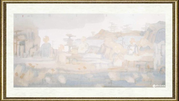 田黎明_高士册页·云The album of scholars-cloud